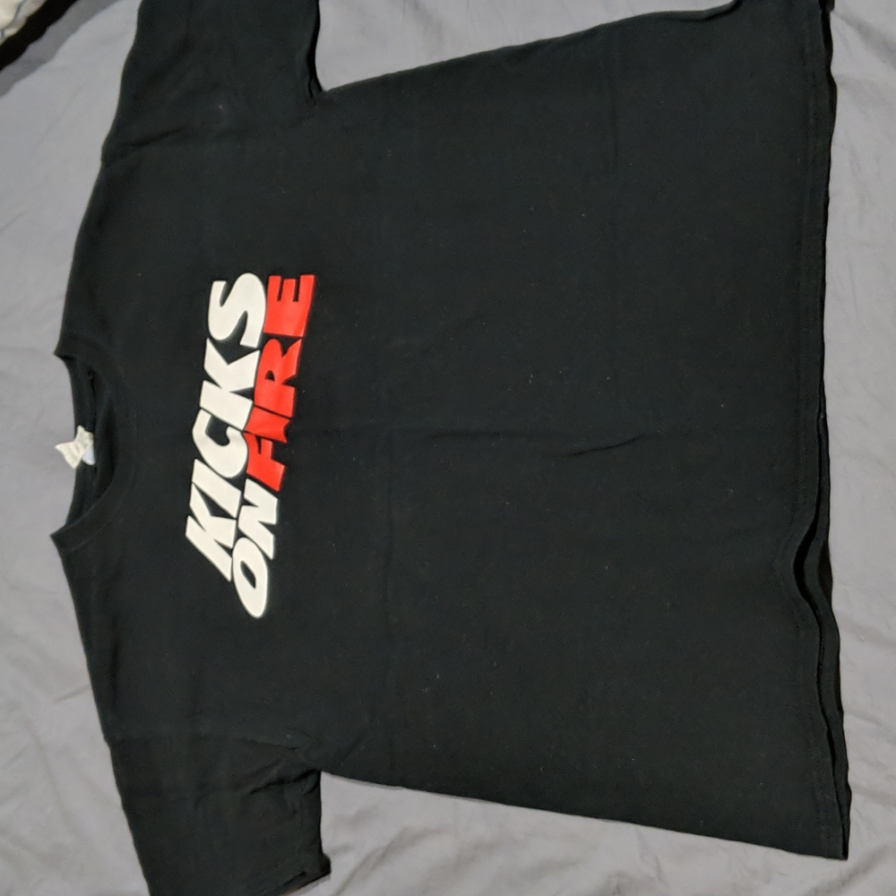 Black KicksOnFire T-shirt